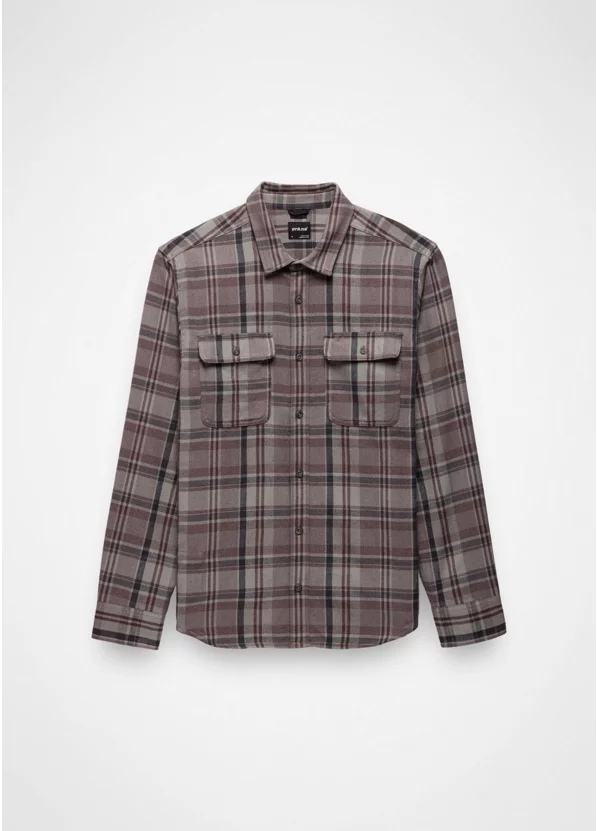 Westbrook Flannel Shirt- Quarry